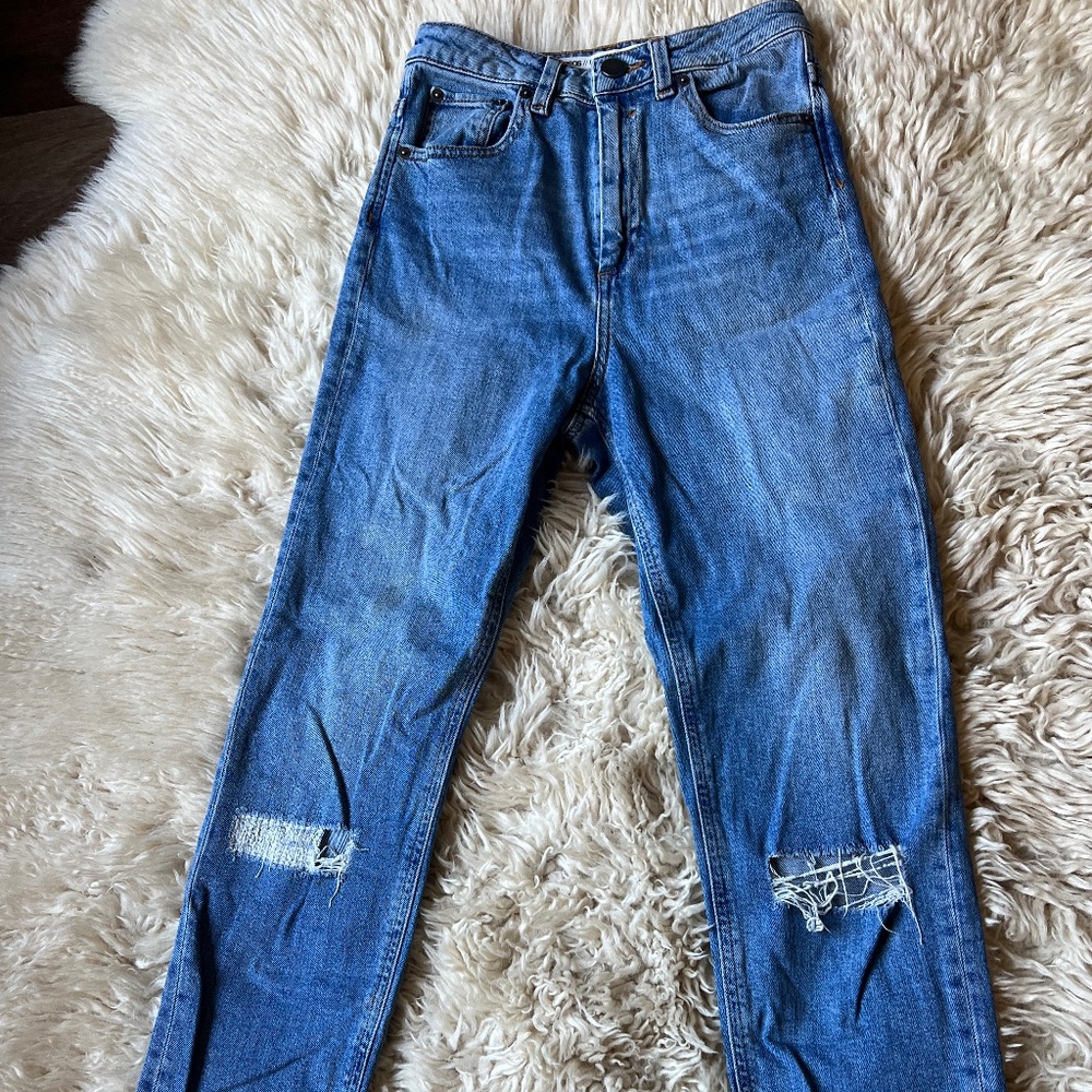 Asos high waisted mom jeans